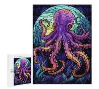500 PCS Puzzle For Adults Amazing Octopus Abstract Jigsaws for Adults Relax Games Pattern Assembly Deal As Gifts for The Whole Family 500 PCS