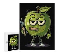 500 PCS Puzzle For Adults Apple Cannabis Jigsaws for Adults Relax Games Pattern Assembly Deal As Gifts for The Whole Family 500 PCS