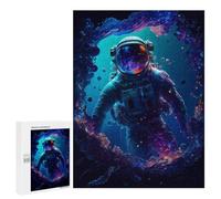 500 PCS Puzzle for Adults Astronaut in Space Portal -2 Adult Jigsaw Puzzle Brain Teaser Game But Fun And Humorous Fun at Home Activities, 500 PCS
