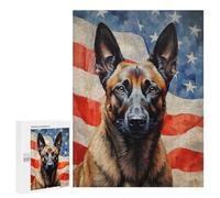 500 PCS Puzzle for Adults Belgian Malinois Adult Jigsaw Puzzle Relaxing Games Birthday Present Unique Birthday And Xmas Gifts 500 PCS