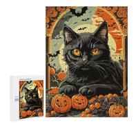 500 PCS Puzzle For Adults Bewitched by Midnight Jigsaw for Adults Relax Games Staycation Kill Time Deal As Gifts for The Whole Family 500 PCS