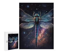500 PCS Puzzle for Adults Cosmic Dragonfly Art Print-3 Puzzle For Teenagers Improve Memory Every Piece Is Unique - Learning Educational Toys 500 PCS