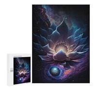 500 PCS Puzzle for Adults Cosmic Lotus Bloom-9 Puzzle For Teenagers Improve Memory Every Piece Is Unique - Learning Educational Toys 500 PCS