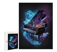 500 PCS Puzzle for Adults Cosmic Piano Symphony Puzzle For Teenagers Improve Memory Every Piece Is Unique - Learning Educational Toys 500 PCS