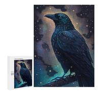 500 PCS Puzzle for Adults Cosmic Raven Art Print-1 Puzzle For Teenagers Improve Memory Every Piece Is Unique - Learning Educational Toys 500 PCS