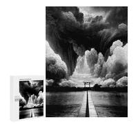 500 PCS Puzzle For Adults Dramatic Shrine Jigsaws for Adults Relax Games Pattern Assembly Deal As Gifts for The Whole Family 500 PCS