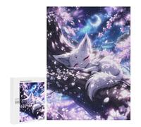 500 PCS Puzzle For Adults Dream Kitsune Anime Fox Jigsaws for Adults Relax Games Pattern Assembly Deal As Gifts for The Whole Family 500 PCS