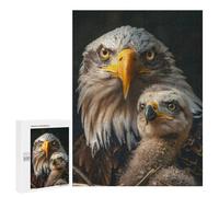 500 PCS Puzzle For Adults Eagle Bird Animal Family Jigsaw for Adults Relax Games Staycation Kill Time Deal As Gifts for The Whole Family 500 PCS