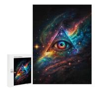 500 PCS Puzzle For Adults Eye See Universe Jigsaw for Adults Relax Games Staycation Kill Time Deal As Gifts for The Whole Family 500 PCS