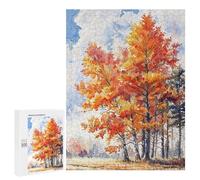 500 PCS Puzzle For Adults Fall Canopy Jigsaw for Adults Relax Games Staycation Kill Time Deal As Gifts for The Whole Family 500 PCS