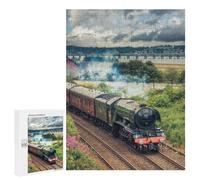 500 PCS Puzzle For Adults Flying Scotsman Dundee Jigsaws for Adults Relax Games Pattern Assembly Deal As Gifts for The Whole Family 500 PCS