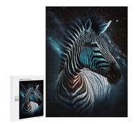 500 PCS Puzzle for Adults Galactic Zebra Majesty -1 Puzzle For Teenagers Improve Memory Every Piece Is Unique - Learning Educational Toys 500 PCS
