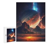 500 PCS Puzzle For Adults Jupiter Plateau Landscape Jigsaw for Adults Relax Games Staycation Kill Time Deal As Gifts for The Whole Family 500 PCS