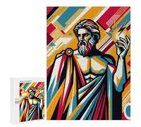 500 PCS Puzzle For Adults King of The Gods Zeus Jigsaws for Adults Relax Games Pattern Assembly Deal As Gifts for The Whole Family 500 PCS