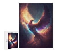 500 PCS Puzzle For Adults Phoenix Rising Mythical Artwork Jigsaw for Adults Relax Games Staycation Kill Time Deal As Gifts for The Whole Family 500 PCS
