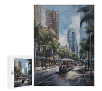 500 PCS Puzzle For Adults San Diego Charm USA Jigsaw for Adults Relax Games Staycation Kill Time Deal As Gifts for The Whole Family 500 PCS