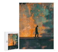 500 PCS Puzzle For Adults Skateboarders Twilight Jigsaws for Adults Puzzle Enhance Memory Fun Activities at Home for Is Ideal As A Gift 500 PCS