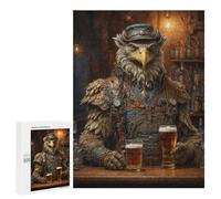 500 PCS Puzzle For Adults Steampunk Beer Griffin Jigsaw for Adults Relax Games Staycation Kill Time Deal As Gifts for The Whole Family 500 PCS