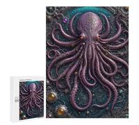500 PCS Puzzle for Adults Steampunk Cthulhu Puzzle For Teenagerss Improve Memory Fun Activities at Home Stress Reduction Gifts 500 PCS