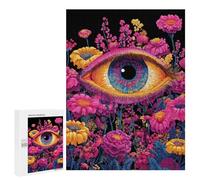 500 PCS Puzzle For Teenagers Eye-catching Floral Artwork Adult Jigsaw Puzzles Difficult Hard Challenging To Complete Challenging Family Fun Game 500 PCS