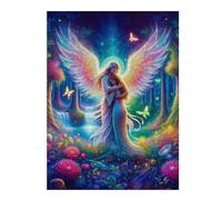 500 PCS Puzzle For Teenagerss Angel Hug Jigsaw for Adults Brain Teaser Game Analysis And Logic Difficult And Challenge 500 PCS