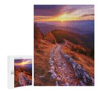 500 PCS Puzzle For Teenagerss Autumn Mountain Path Puzzles for Adults Hands-on Game Pattern Assembly Unique Gifts for Birthday And Christmas 500 PCS