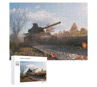 500 PCS Puzzle For Teenagerss Czechoslovakia TVP T 5051 Jigsaw for Adults Relax Games Pattern Assembly Unique Gifts for Birthday And Christmas 500 PCS