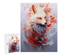 500 PCS Puzzle For Teenagerss Fox Jigsaw for Adults Relax Games Pattern Assembly Unique Gifts for Birthday And Christmas 500 PCS