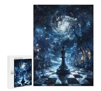 500 PCS Puzzle For Teenagerss Galaxy Universe Chess Puzzles for Adults DIY Toys But Fun And Humorous Unique Gifts for Birthday And Christmas 500 PCS