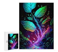 500 PCS Puzzle For Teenagerss Glowing Forest Path Adult Jigsaw Puzzle Toy Wall Decor Hand Speed Race Unique Gifts for Birthday And Christmas 500 PCS