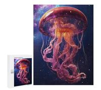 500 PCS Puzzle For Teenagerss Jellyfish Puzzles for Adults Hands-on Game Pattern Assembly Unique Gifts for Birthday And Christmas 500 PCS