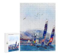 500 PCS Puzzle For Teenagerss Joining The Race Puzzles for Adults Hands-on Game Pattern Assembly Unique Gifts for Birthday And Christmas 500 PCS