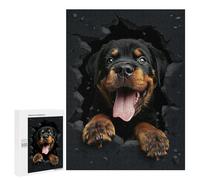 500 PCS Puzzle For Teenagerss Rottweiler Puzzles for Adults Hands-on Game Pattern Assembly Unique Gifts for Birthday And Christmas 500 PCS