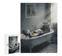 500 PCS Puzzles for Adults BEAR NECESSITIES Puzzle For Teenagerss Hand Speed Race Train Your Brain And Hands Addictive Toys to Cultivate Patience 500 PCS