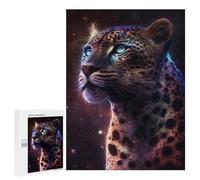 500 PCS Puzzles for Adults Colour Galaxy Leopard Puzzle For Teenagerss Hand Speed Race Train Your Brain And Hands Addictive Toys to Cultivate Patience 500 PCS