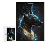 500 PCS Puzzles for Adults Galactic Anubis Cosmic Guardian Jigsaws for Adults Relaxing Games Presents for Women Unique Gifts for Birthday And Christmas 500 PCS