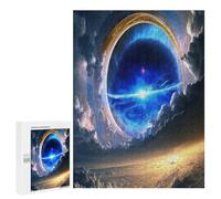 500 PCS Puzzles for Adults Galactic Portal in Clouds Puzzle For Teenagers Birthday Present Difficult And Challenge Unique Birthday And Xmas Gifts 500 PCS