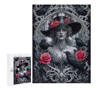 500 PCS Puzzles for Adults Gothic Beauty Jigsaws for Adults Relax Games Presents for Women Birthday And Unique Gifts 500 PCS