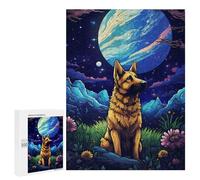 500 PCS Puzzles for Adults Lunar Lookout Puzzle For Teenagerss Hand Speed Race Train Your Brain And Hands Addictive Toys to Cultivate Patience 500 PCS