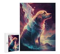 500 PCS Puzzles for Adults Magical Dog Jigsaws for Adults Relax Games Presents for Women Birthday And Unique Gifts 500 PCS