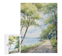 500 PCS Puzzles for Adults Summer Shoreline Adult Jigsaw Family Games Precision Cutting Unique Gifts for Birthday And Christmas 500 PCS