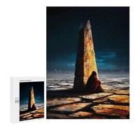 500 PCS Puzzles for Adults The Last Pillar of Light - The One Who Stayed Behind Jigsaws for Adults Relax Games Presents for Women Birthday And Unique Gifts 500 PCS