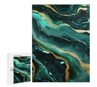 `500 PCS Puzzles for Teenagerss Abstract River Kintsugi Puzzles for Adults Family Games Difficult Challenge Help The Brain Exercise 500 PCS