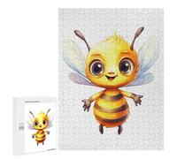 500 PCS Puzzles for Teenagerss Bee Cute Puzzle for Adults Fun Games Staycation Kill Time Help The Brain Exercise 500 PCS