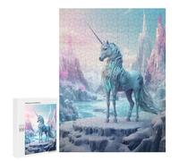 500 PCS Puzzles for Teenagerss Frozen Unicorn Puzzle for Adults Fun Games Staycation Kill Time Help The Brain Exercise 500 PCS