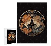 `500 PCS Puzzles for Teenagerss Gemini Astrology Horoscope Puzzles for Adults Family Games Difficult Challenge Help The Brain Exercise 500 PCS