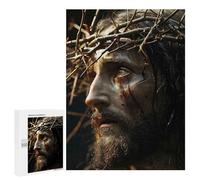 `500 PCS Puzzles for Teenagerss Jesus Is Alive Puzzles for Adults Family Games Difficult Challenge Help The Brain Exercise 500 PCS