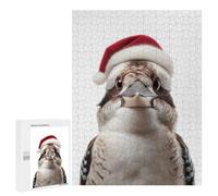 500 PCS Puzzles for Teenagerss Kookaburra Christmas Portrait Puzzle for Adults Fun Games Staycation Kill Time Help The Brain Exercise 500 PCS