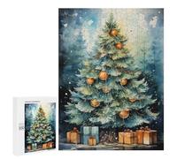500 PCS Puzzles for Teenagerss The Joy Of Christmas Puzzle for Adults Fun Games Staycation Kill Time Help The Brain Exercise 500 PCS