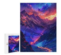 500 PCS Puzzles Für Erwachsene Magical Mountain Landscape Puzzles Für Teenager Fördert Das Gedächtnis Schwierig Und Herausfordernd Ideal Als Geschenk 500 PCS